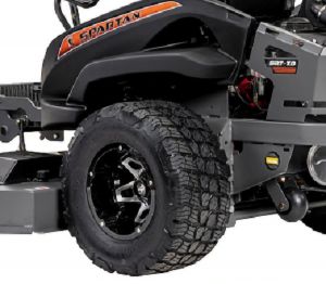 24x12.00-12 Tire & Rim Assembly – Zero Turn Mower Wheel For Garden Tractors