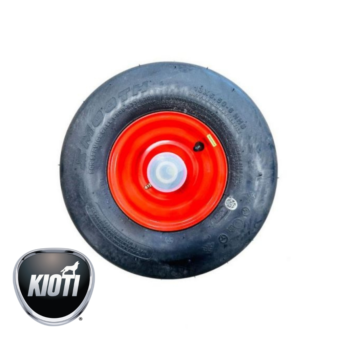 r7319つる Caster Tire Assembly for Kioti ZXC and ZXR Series Zero Turn Mowers